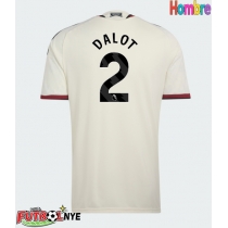 Camiseta Manchester United Diogo Dalot #2 Tercera Equipación 2026-27 manga corta